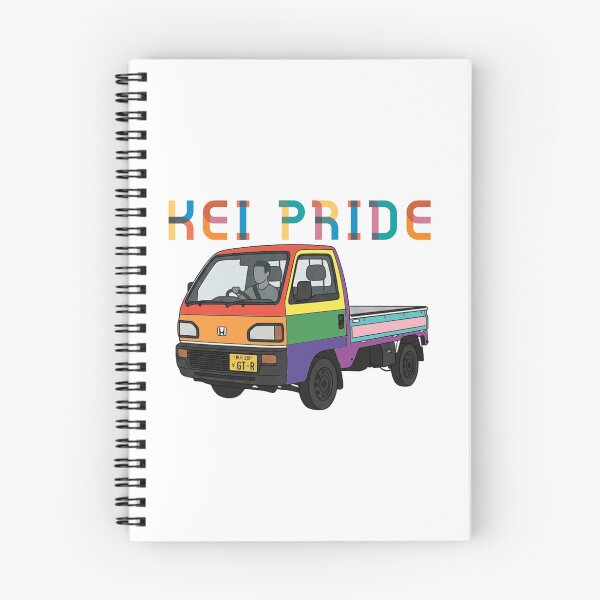 Item preview, Kei Pride - Honda Acty Rainbow JDM Mini Truck designed and sold by Piffys.