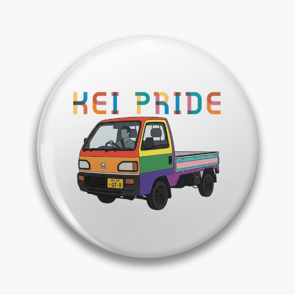 Item preview, Kei Pride - Honda Acty Rainbow JDM Mini Truck designed and sold by Piffys.