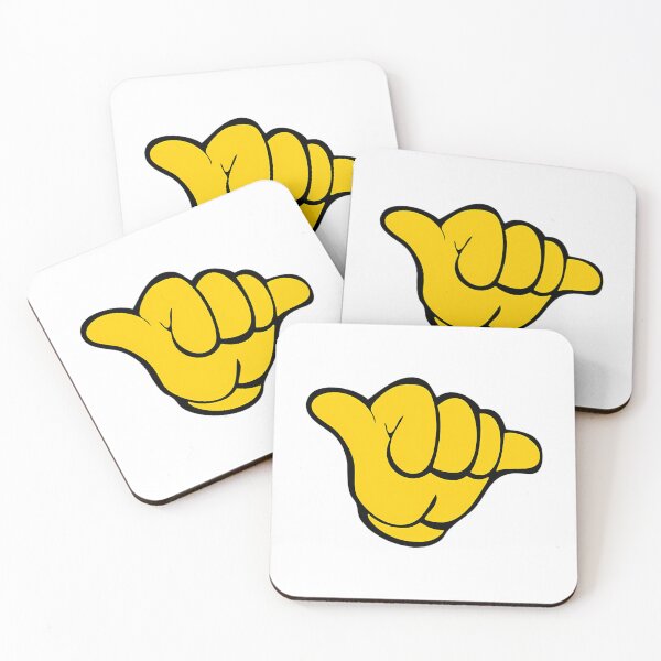 Item preview, Gold Glove Jdm Shaka Hand designed and sold by shopbatknitcra.