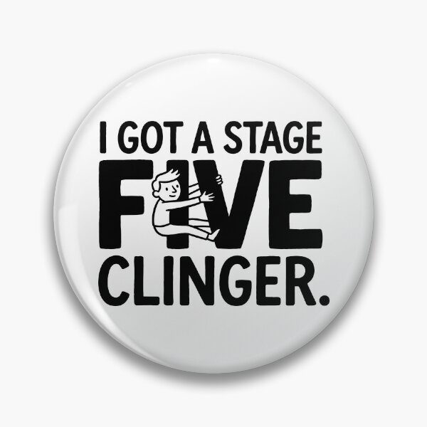 Item preview, Stage Five Clinger Graphic designed and sold by ThreadRiotTees.