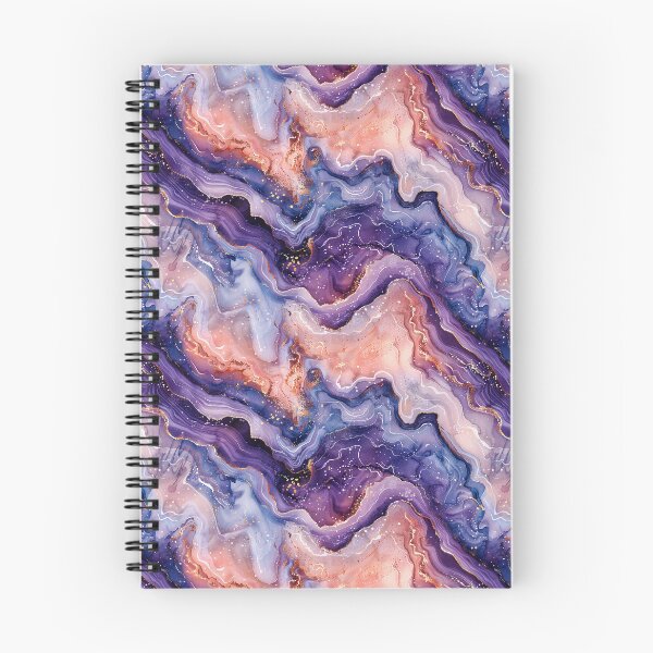 Item preview, Luxurious Purple Pink Watercolor Gold Marble Pattern designed and sold by NTGUILTY.