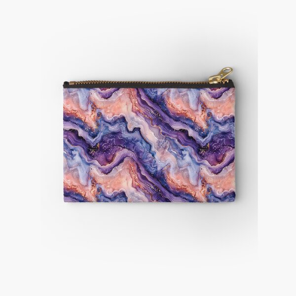 Item preview, Luxurious Purple Pink Watercolor Gold Marble Pattern designed and sold by NTGUILTY.