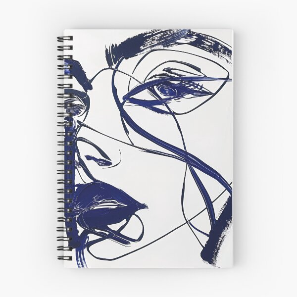 Item preview, Delight - Blue Abstract Art designed and sold by shadow-bloom.