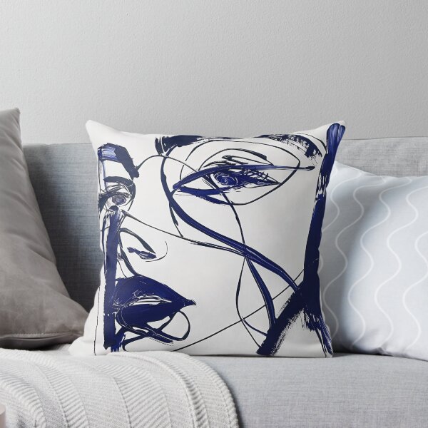 Item preview, Delight - Blue Abstract Art designed and sold by shadow-bloom.