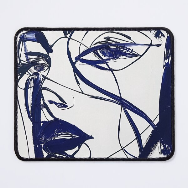 Item preview, Delight - Blue Abstract Art designed and sold by shadow-bloom.