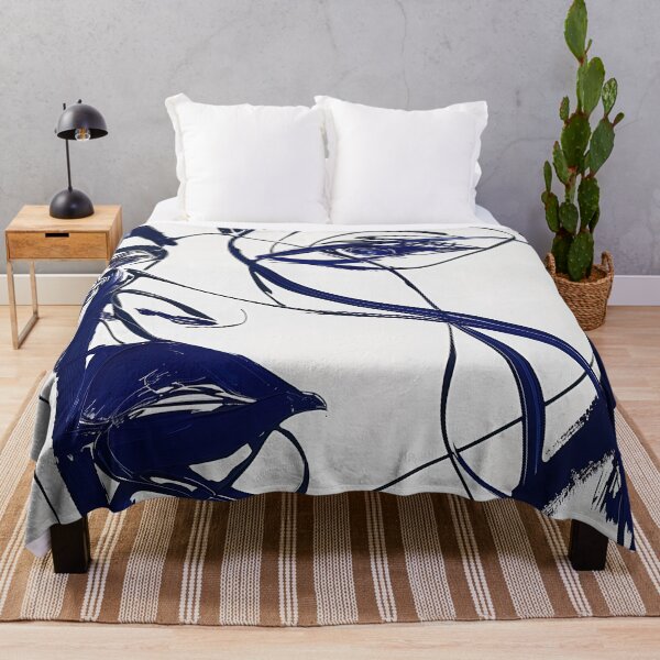 Item preview, Delight - Blue Abstract Art designed and sold by shadow-bloom.