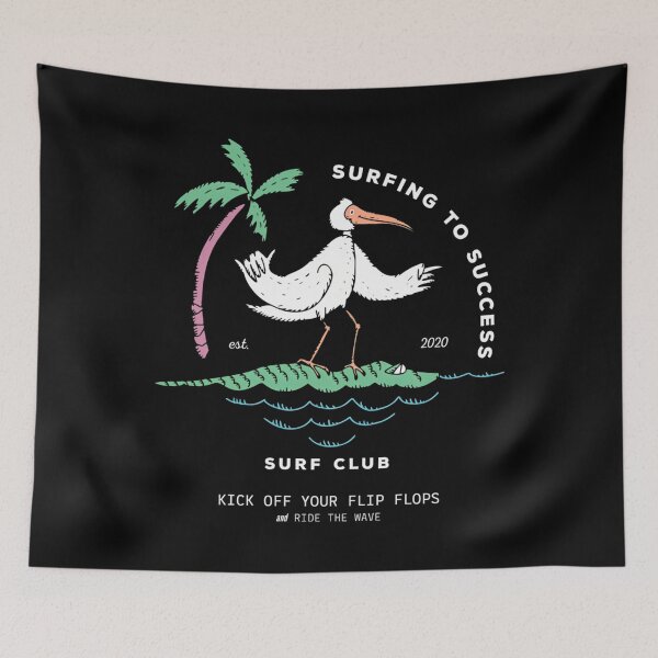 Item preview, Surfing To Success designed and sold by shopbatknitcra.