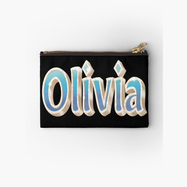 Item preview, Olivia Name in Blue and Purple with a Glam Style designed and sold by AloraDawnEve.