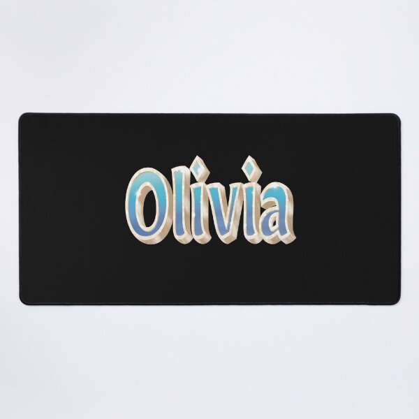 Item preview, Olivia Name in Blue and Purple with a Glam Style designed and sold by AloraDawnEve.
