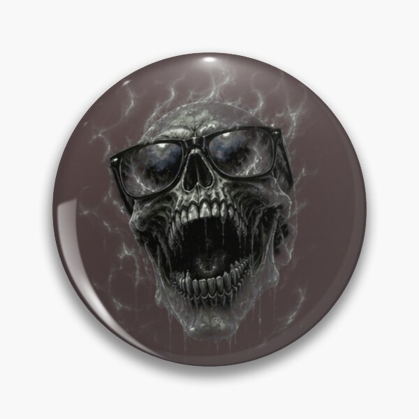 Item preview, FLAMING SCREAM SKULL  designed and sold by ekemarket.