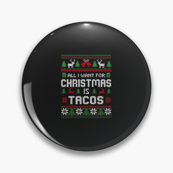 Item preview, Taco Christmas - All I Want for Christmas is Tacos designed and sold by Artful Paws.