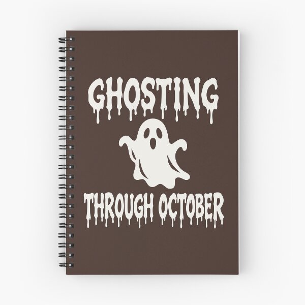 Item preview, Ghosting Through October Halloween Ghost designed and sold by MavtM.