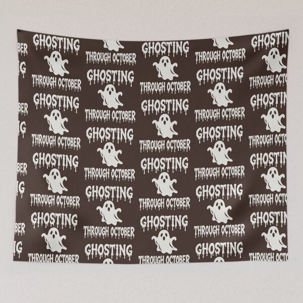 Item preview, Ghosting Through October Halloween Ghost designed and sold by MavtM.