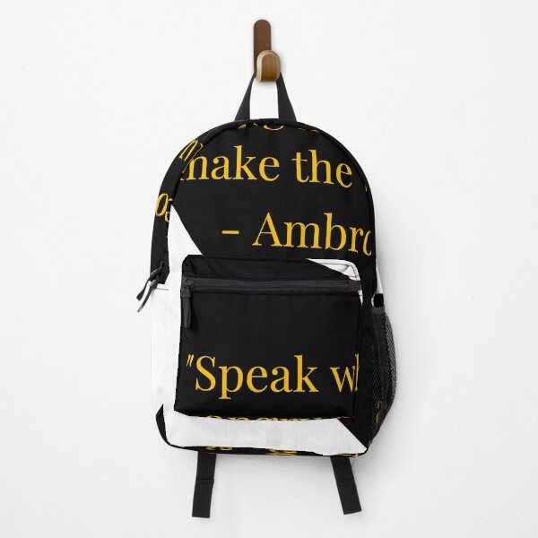 Item preview, Ambrose Bierce Quote – Gold Text Black Heart designed and sold by TheIconSmith.