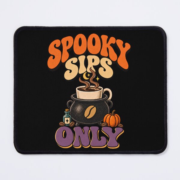 Item preview, Spooky Sips Only – Halloween Coffee Lover designed and sold by Bawek85Designs.