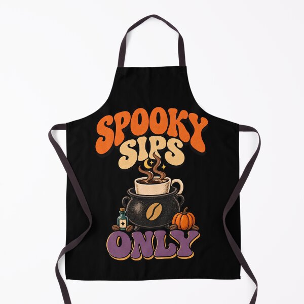 Item preview, Spooky Sips Only – Halloween Coffee Lover designed and sold by Bawek85Designs.