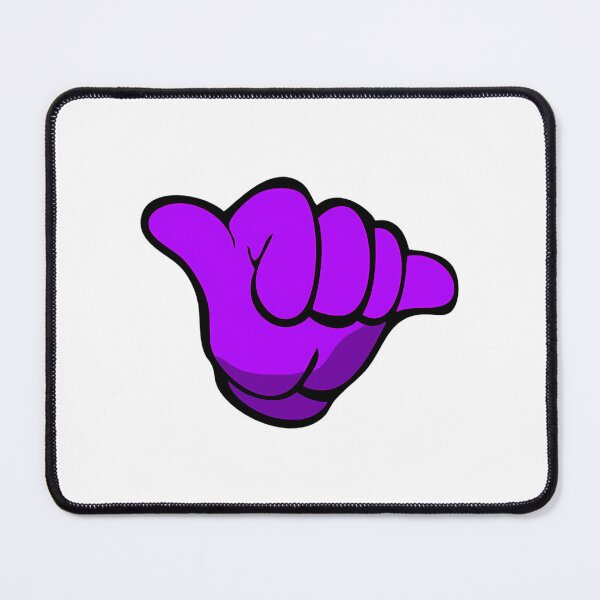 Item preview, Purple Glove Jdm Shaka Hand designed and sold by shopbatknitcra.