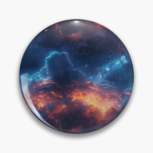 Item preview, Vibrant Cosmic Nebula and Glowing Galaxy Pattern designed and sold by NTGUILTY.