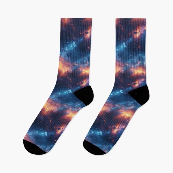 Item preview, Vibrant Cosmic Nebula and Glowing Galaxy Pattern designed and sold by NTGUILTY.