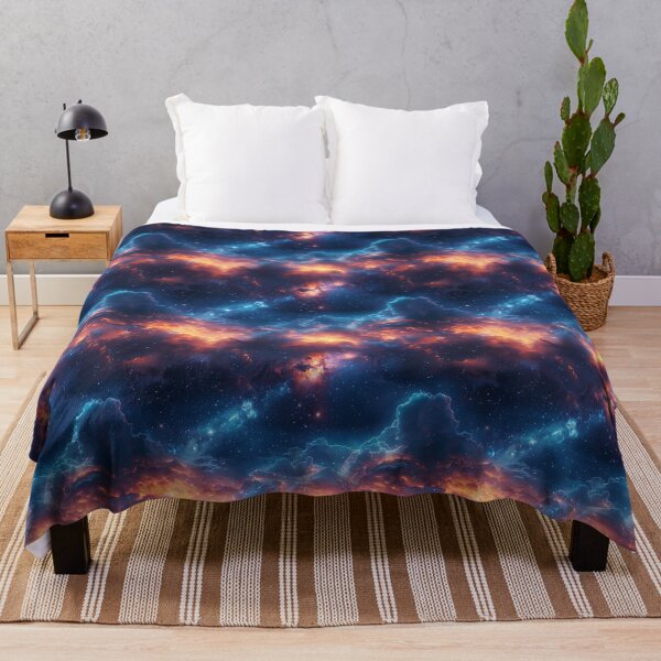 Item preview, Vibrant Cosmic Nebula and Glowing Galaxy Pattern designed and sold by NTGUILTY.
