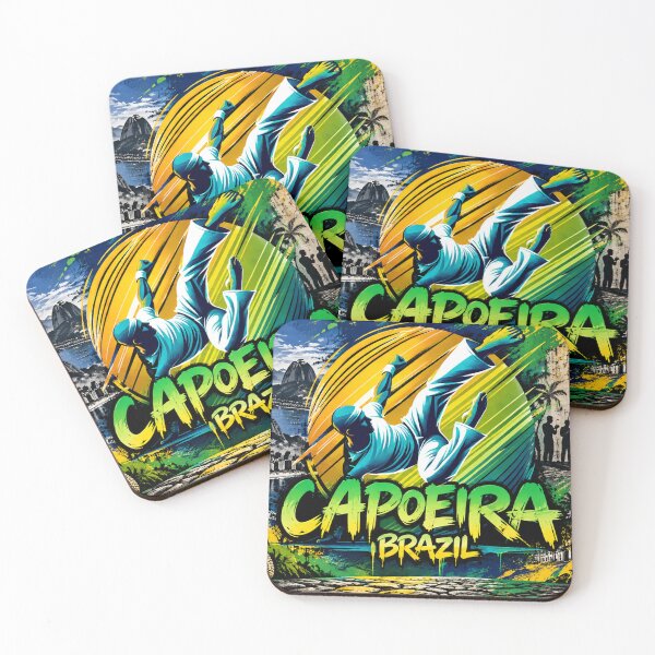 Item preview, Capoeira Brazil Ginga Martial Arts Cultural designed and sold by Fei Long Design Hub.