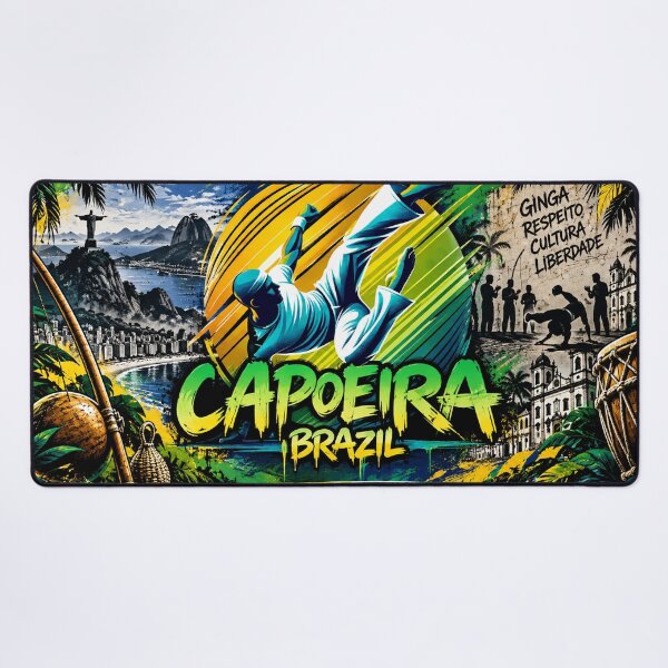 Item preview, Capoeira Brazil Ginga Martial Arts Cultural designed and sold by Fei Long Design Hub.