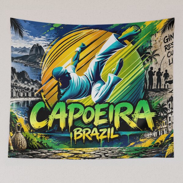 Item preview, Capoeira Brazil Ginga Martial Arts Cultural designed and sold by Fei Long Design Hub.