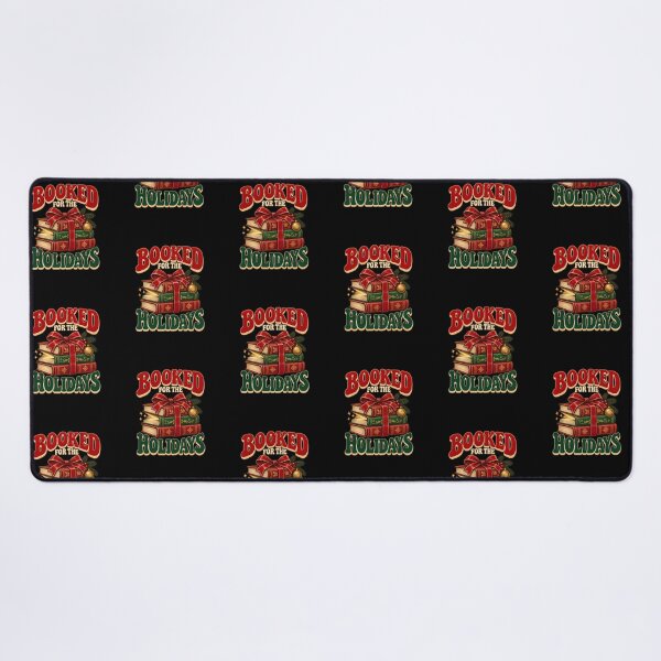 Item preview, Booked for the Holidays – Christmas Book Lover designed and sold by Bawek85Designs.