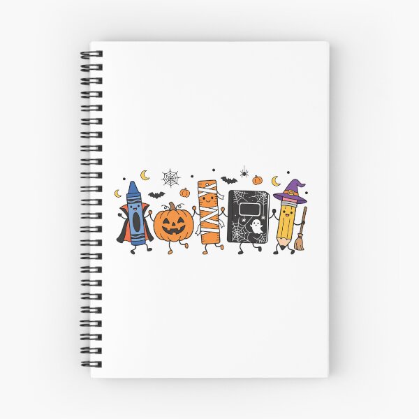 Item preview, Cute Spooky School Supplies Halloween designed and sold by MizoX7.