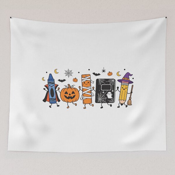 Item preview, Cute Spooky School Supplies Halloween designed and sold by MizoX7.