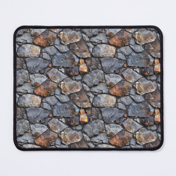 Item preview, Rugged Cracked Slate Stone Texture Pattern designed and sold by NTGUILTY.