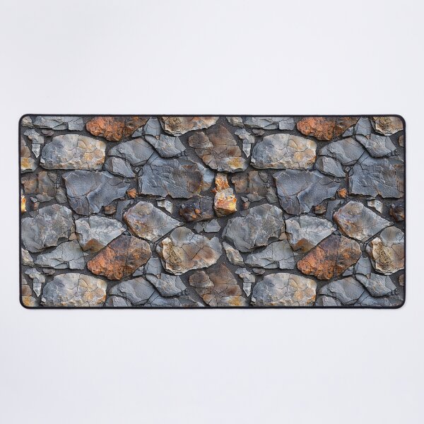 Item preview, Rugged Cracked Slate Stone Texture Pattern designed and sold by NTGUILTY.