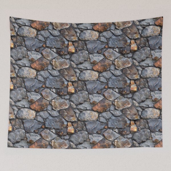 Item preview, Rugged Cracked Slate Stone Texture Pattern designed and sold by NTGUILTY.