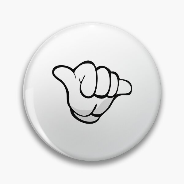 Artikelvorschau, White Glove Jdm Shaka entworfen und verkauft von shopbatknitcra.