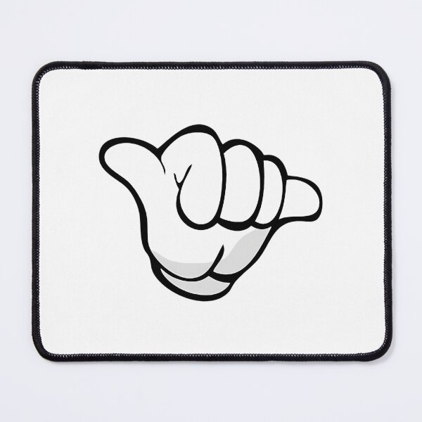 Item preview, White Glove Jdm Shaka designed and sold by shopbatknitcra.