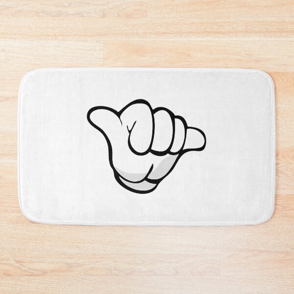 Item preview, White Glove Jdm Shaka designed and sold by shopbatknitcra.