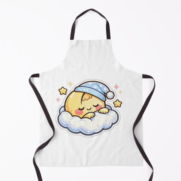 Item preview, Kawaii sleepy moon – Adorable design with pastel cloud and stars designed and sold by Ars Viva.