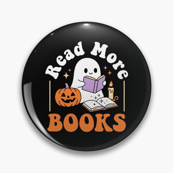 Item preview, Read More Books Cute Reading Ghost designed and sold by MizoX7.