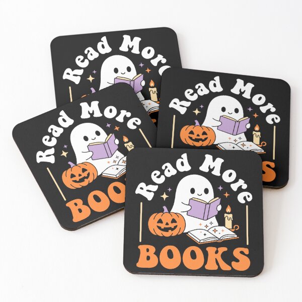 Item preview, Read More Books Cute Reading Ghost designed and sold by MizoX7.