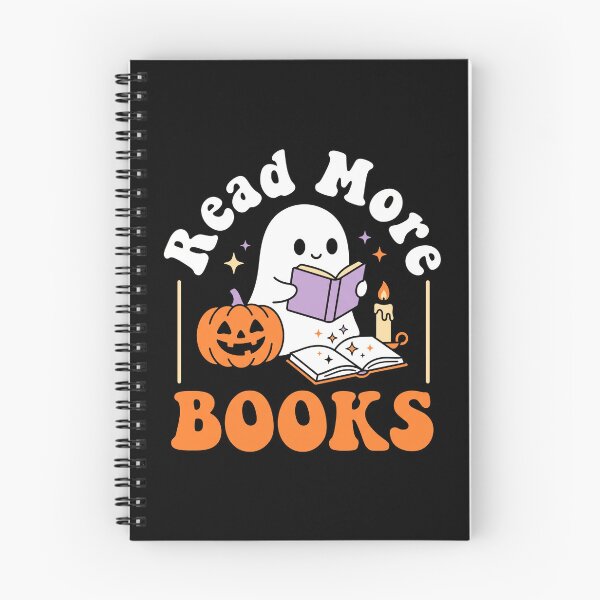 Item preview, Read More Books Cute Reading Ghost designed and sold by MizoX7.