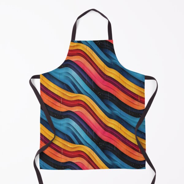 Item preview, Vibrant 3D Wavy Diagonal Stripes Pattern designed and sold by NTGUILTY.