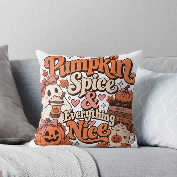 Item preview, Pumpkin Spice & Everything Nice Cozy Fall Halloween Design designed and sold by Funkystreet.