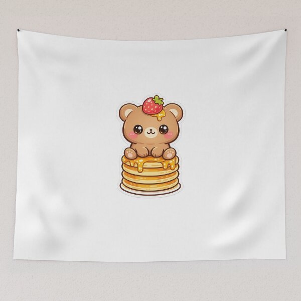 Item preview, Pancake Bear – Adorable Kawaii Design designed and sold by Ars Viva.