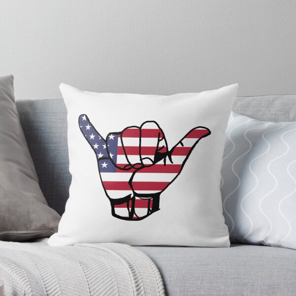 Item preview, Bruh Shaka Hand Good Vibes - American Flag designed and sold by shopbatknitcra.