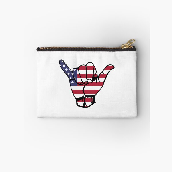 Item preview, Bruh Shaka Hand Good Vibes - American Flag designed and sold by shopbatknitcra.
