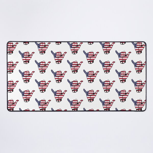 Item preview, Bruh Shaka Hand Good Vibes - American Flag designed and sold by shopbatknitcra.