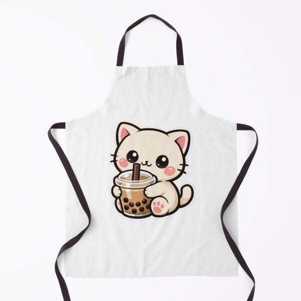 Item preview, Gatito Bubble Tea Kawaii – Diseño adorable minimalista designed and sold by Ars Viva.