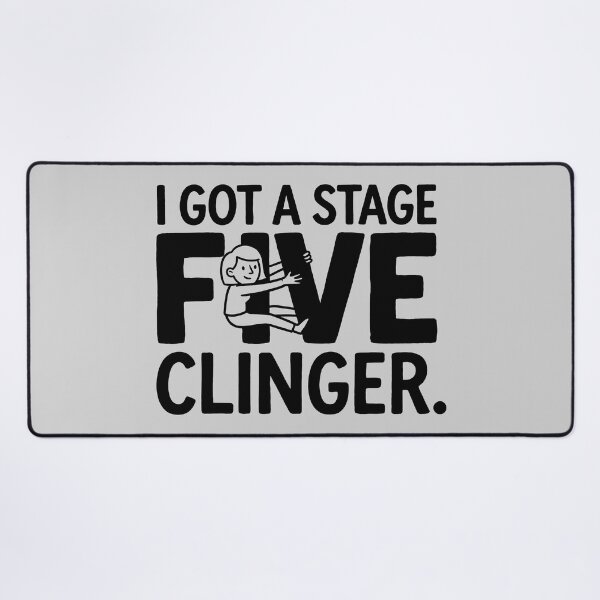 Item preview, Stage Five Clinger Graphic designed and sold by ThreadRiotTees.