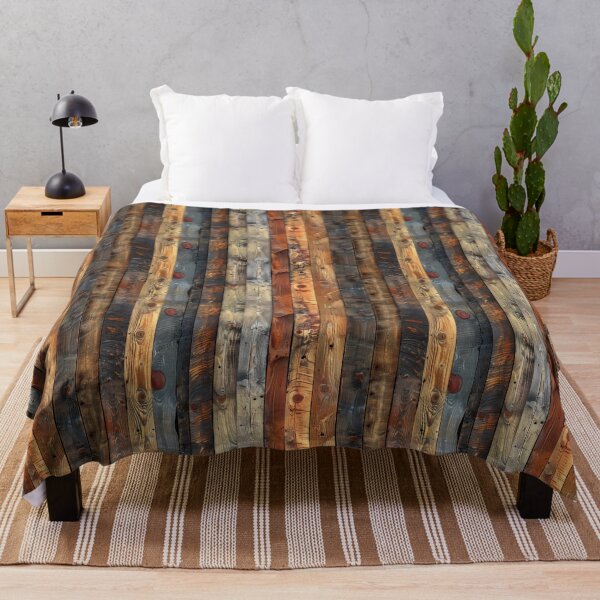 Item preview, Rustic Weathered Vertical Wood Planks Pattern designed and sold by NTGUILTY.