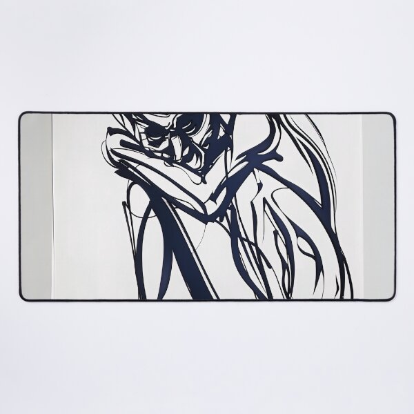 Item preview, Demon - Blue Abstract Art T-Shirt designed and sold by shadow-bloom.